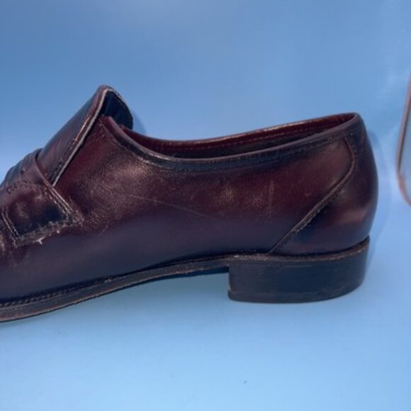 Florsheim Men’s Penny Loafers Shoes Size 8.5D Red Cherry Leather Slip On 17089 - Picture 6 of 10
